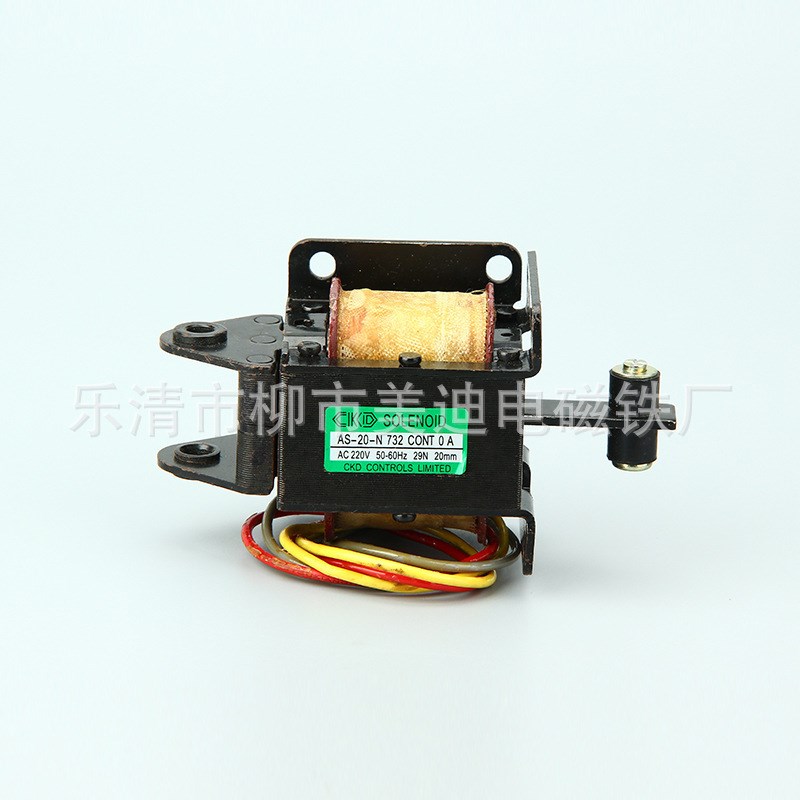 交流牵引电磁铁MQ4-3N(AS-20-N)AC2H20V牵引电磁铁 小型冲床380V