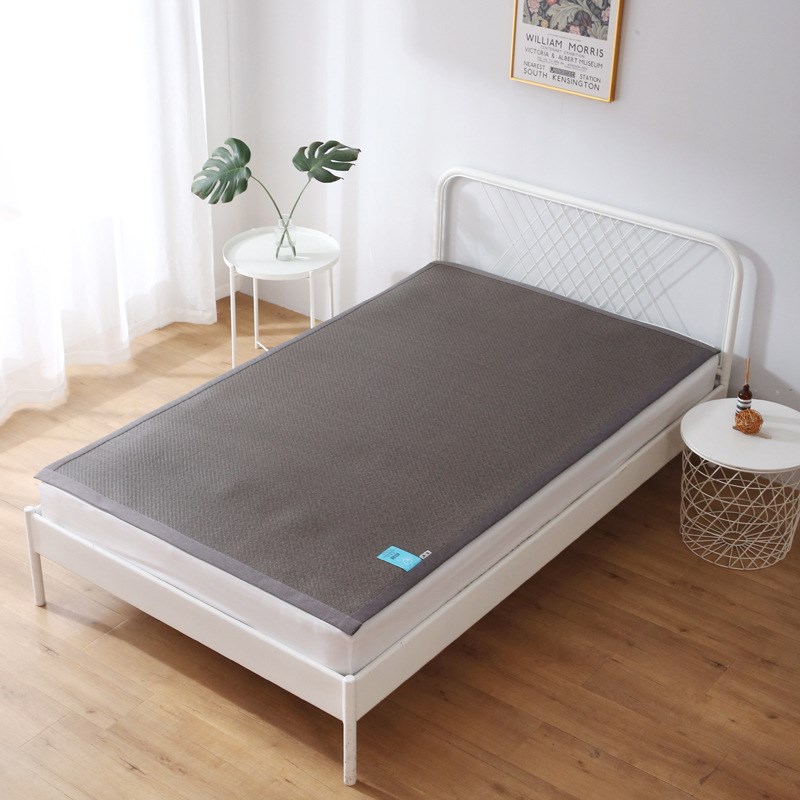 夏季凉席加厚藤席三件套家用天v然藤编空调席PE凉感席子1.8/1.5米