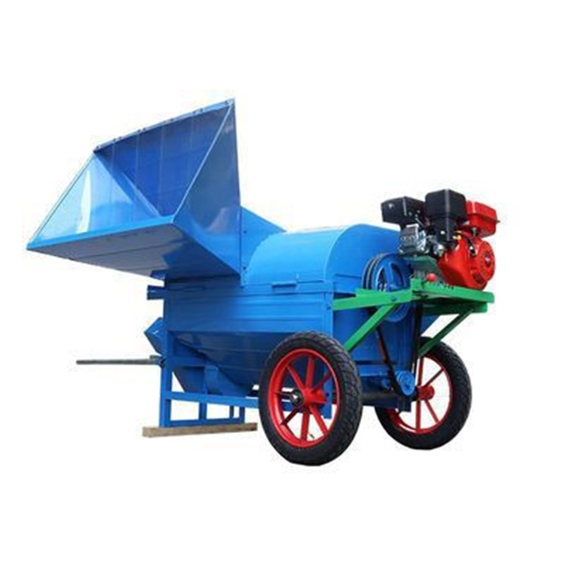 油菜籽脱粒机收割机黄豆高粱小麦稻谷多功M能全喂入打谷机秸秆粉