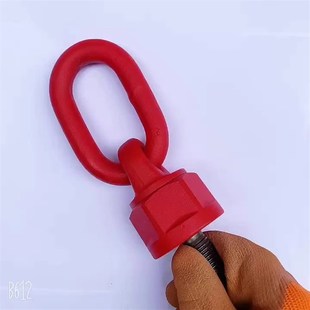 高强度合金钢万向旋转吊环螺丝螺栓G80模具起重吊环M16M20.M24吊