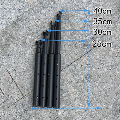 露营车升降杆可j伸缩杆营地地摊摆摊车加高杆延长杆四档调节升降