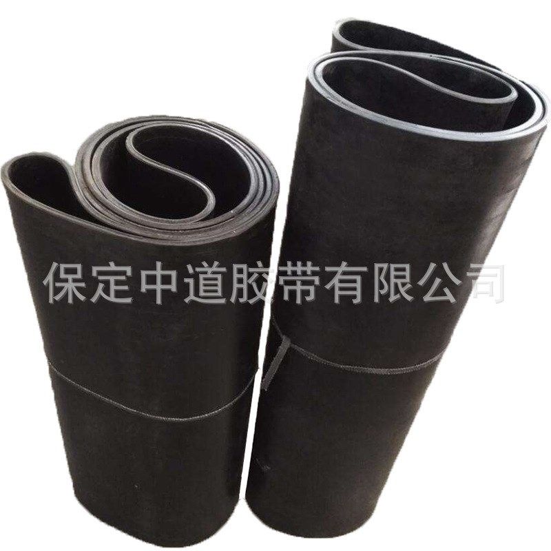 工业传输机环形传送带 挡边平板夹线ep聚酯尼龙橡胶Z帆布输送带