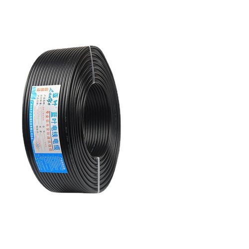 包邮SYV75-3监控m线缆 RG-58视频线 64网0.5铜芯铜网国标同轴线