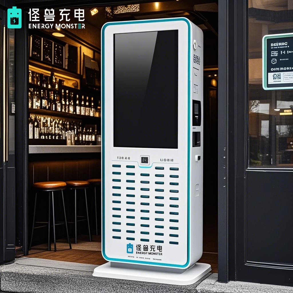 怪兽充电商用共享充电宝酒吧KTV专用大屏柜机54孔官方一体机旗舰店买断充电宝租借自助机扫码设备充电器
