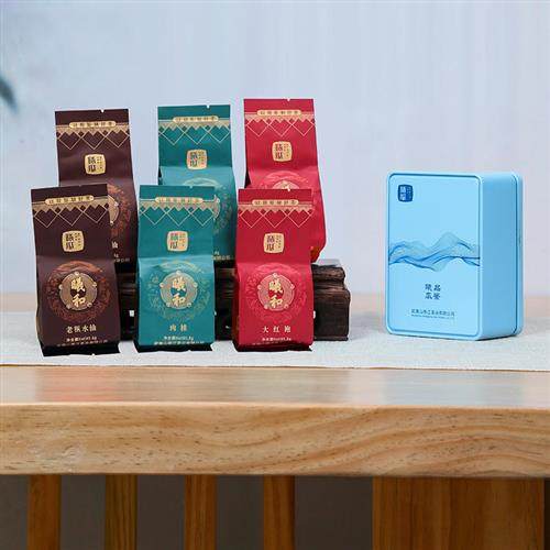 曦瓜曦和大红袍肉桂老枞水仙茶叶单泡组合装48g 武夷山茶武夷岩茶