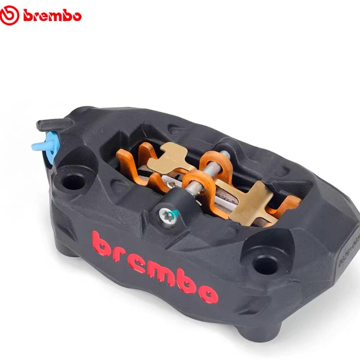 布雷博brembo卡钳水鸟大辐射对四卡钳电动车机车煞车下泵改装