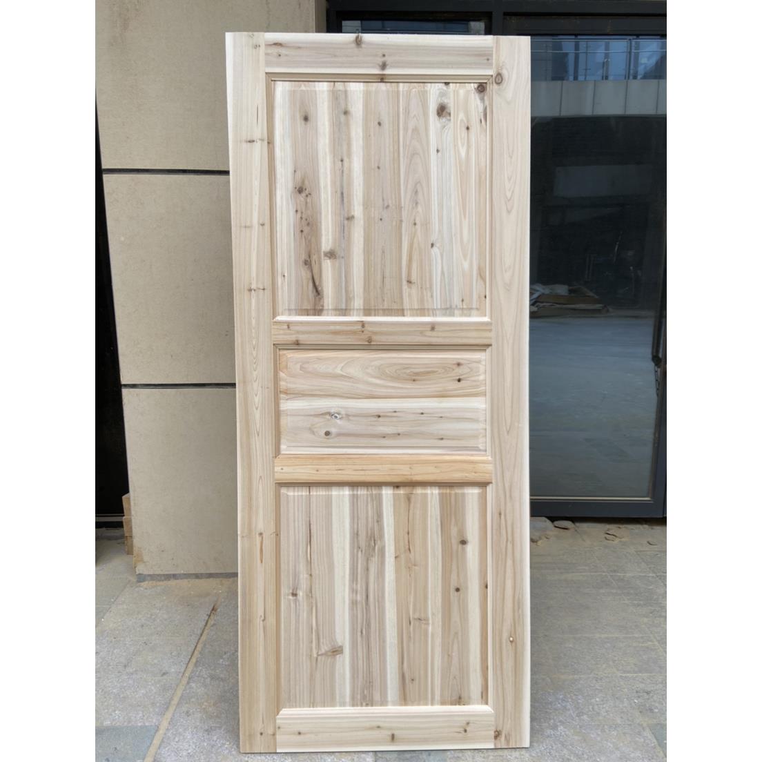 定制中式彷古门杉木原木实木门室内门谷仓门套装门房间卧室门尺寸