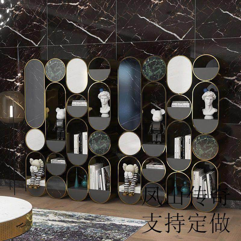 轻奢移动铁艺不锈钢入户门屏风隔断镂空售楼部办公室卡座工位书架,商业/办公家具,办公屏风/隔断,淘宝优惠券,粉丝福利购,淘宝优惠卷