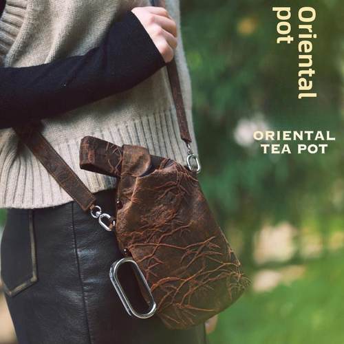 知舍布套东方壶纯钛传家壶焖茶壶保温壶保护套背带款便携杯套壶套