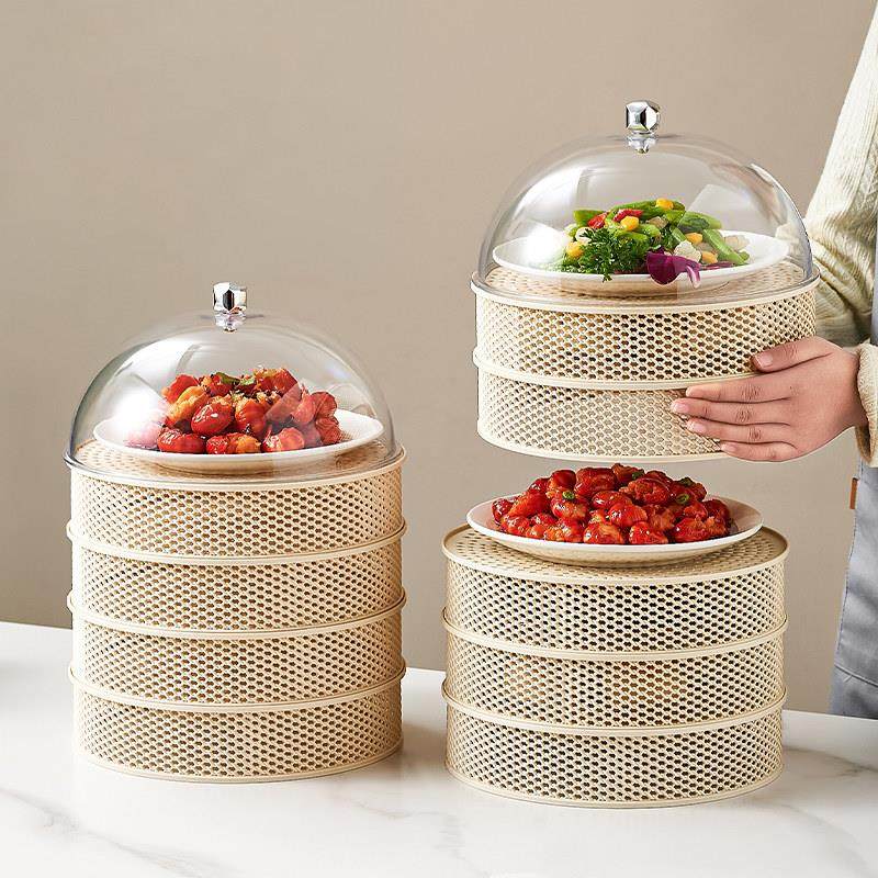 菜盖罩新款家用多层镂空盖菜罩餐桌剩菜剩饭收纳层架食物遮尘罩高,收纳整理,餐桌罩,淘宝优惠券,粉丝福利购,淘宝优惠卷