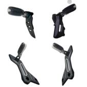 适用无极CU525前后左右主副踏板搁脚隆鑫LX500 3A支架脚蹬踏板