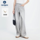 高腰香蕉弯刀裤 新款 女士2026春季 Navigare意大利小帆船灰色牛仔裤