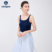 Navigare意大利小帆船通勤紧身背心女26夏季 女 百搭吊带衫 新品 时尚