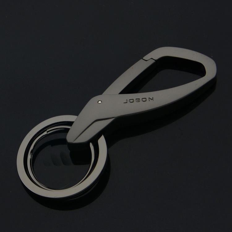 简约汽车钥匙扣金属不锈钢挂件男士锌合金钥匙链女要是扣创意礼品