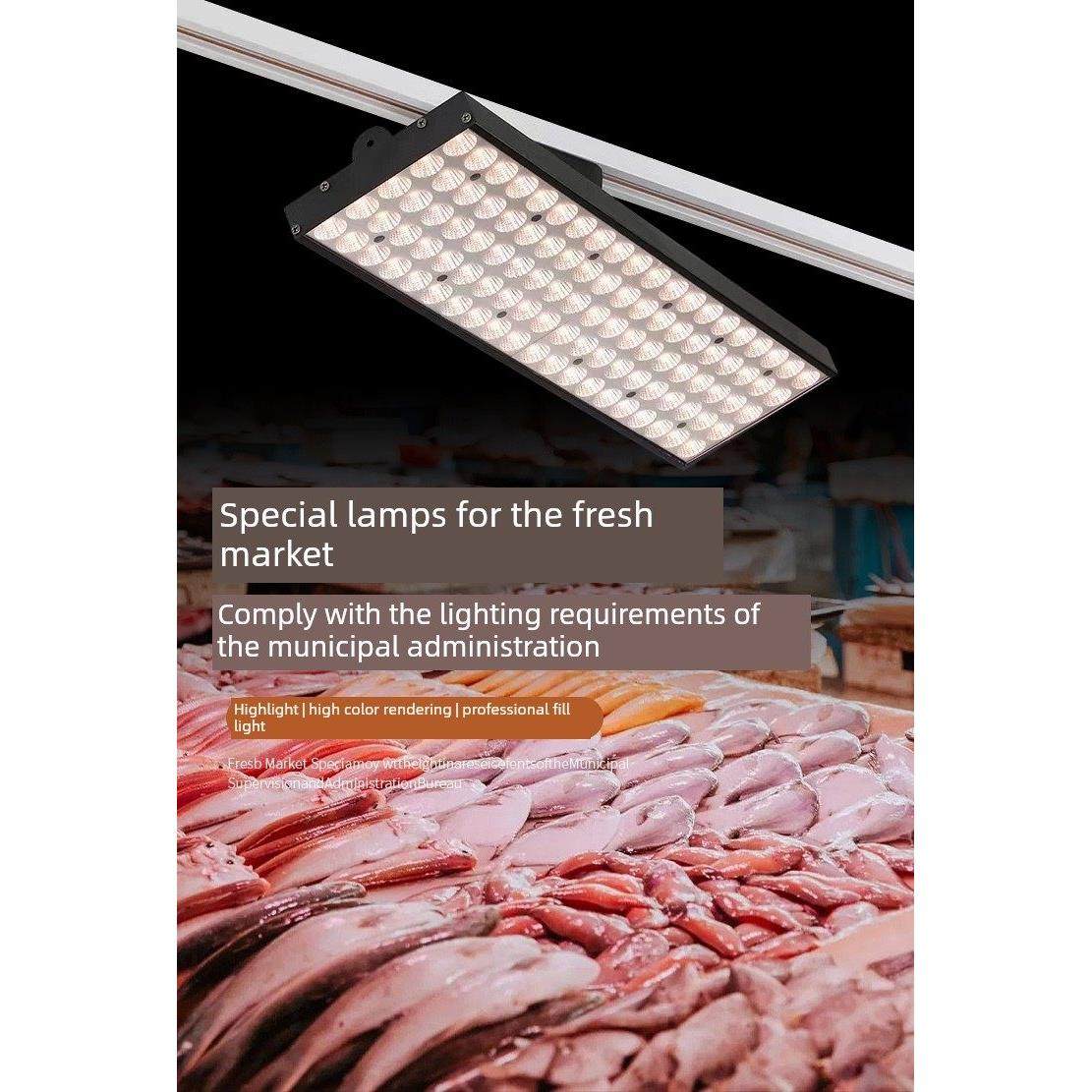 新国标led生鲜灯冷鲜肉猪肉熟食店卤菜超市水果蔬菜轨道专用射灯,家装灯饰光源,生鲜灯,淘宝优惠券,粉丝福利购,淘宝优惠卷
