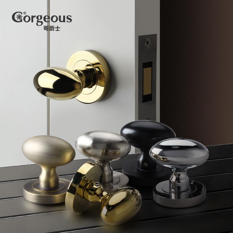 哥爵士隐形门锁单面锁暗装背景墙暗门拉手锁室内卧室房门锁通道锁