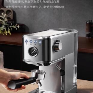 SCHNEIDER 意式咖啡机家用小型浓缩全半自动打奶泡意式半自动萃取