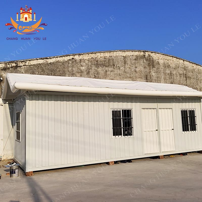 订制充气集装箱隔热帐篷人字屋顶充气帐篷屋顶屋檐隔热墙车顶帐篷