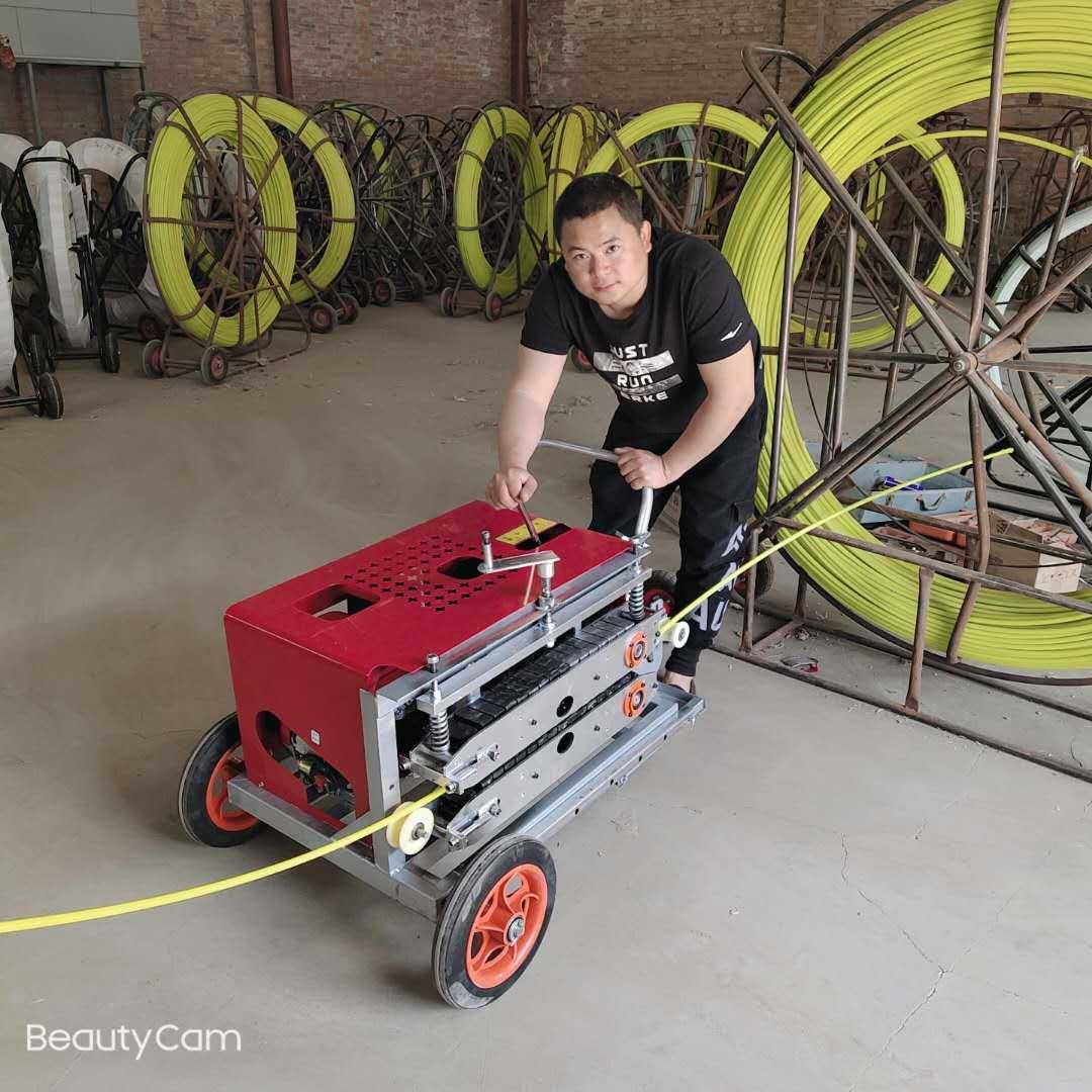 强盛直销光缆牵引机拉缆机拉线 线机自动穿线 线器架空牵引机杆路