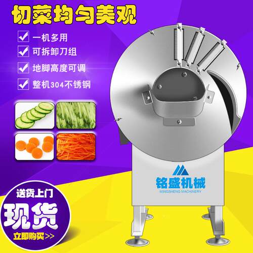 厂家现货圆葱丝食机 学校堂地豆切机 切辣菜疙瘩VPD清洗丝切丝机
