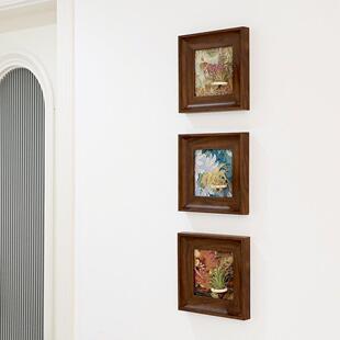 欧洲植物相框空气凤梨壁画软装绿植现代装饰画客厅卧室办公室挂画