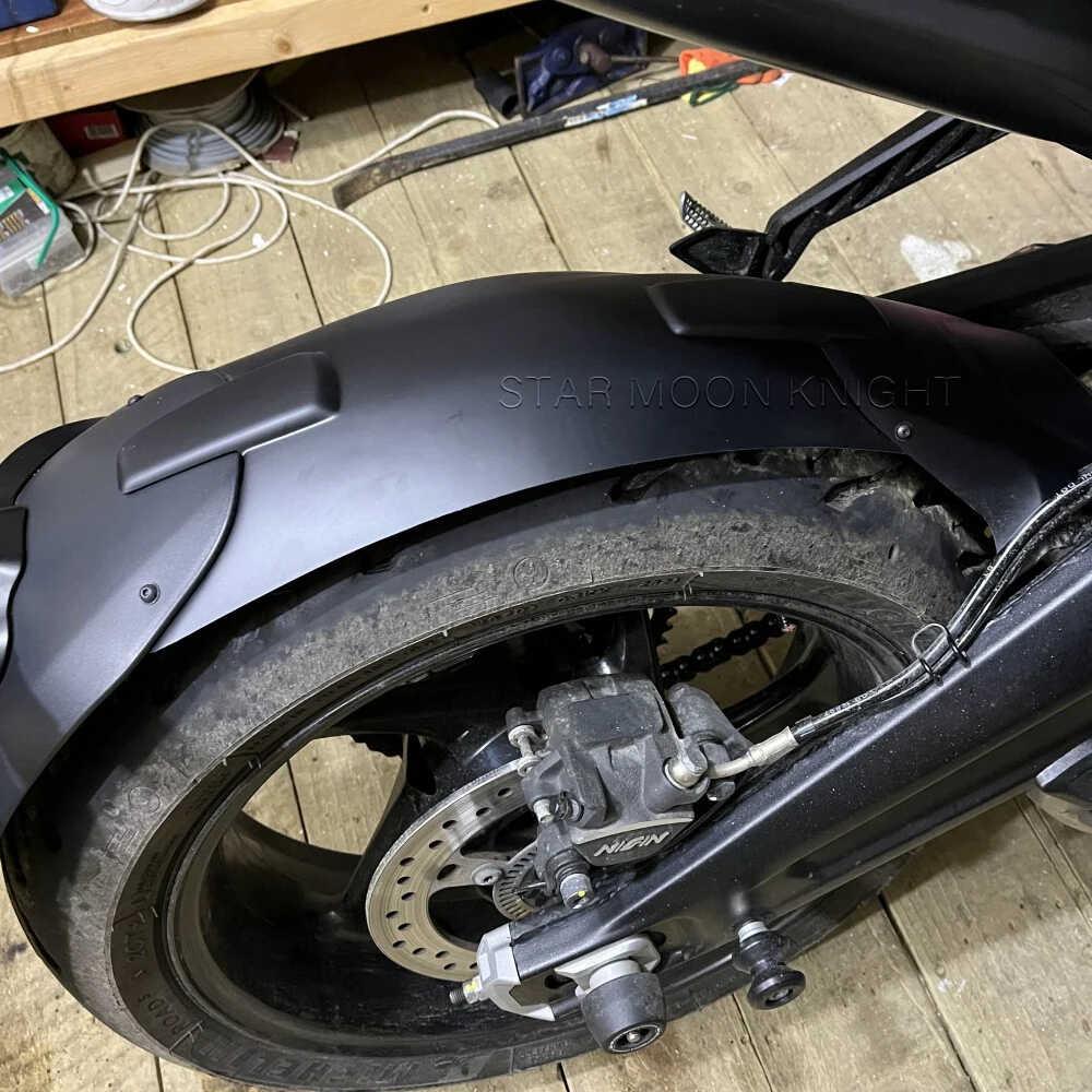 适用凯旋三叉戟660机车改装后挡泥板加长Trident 660后挡泥板