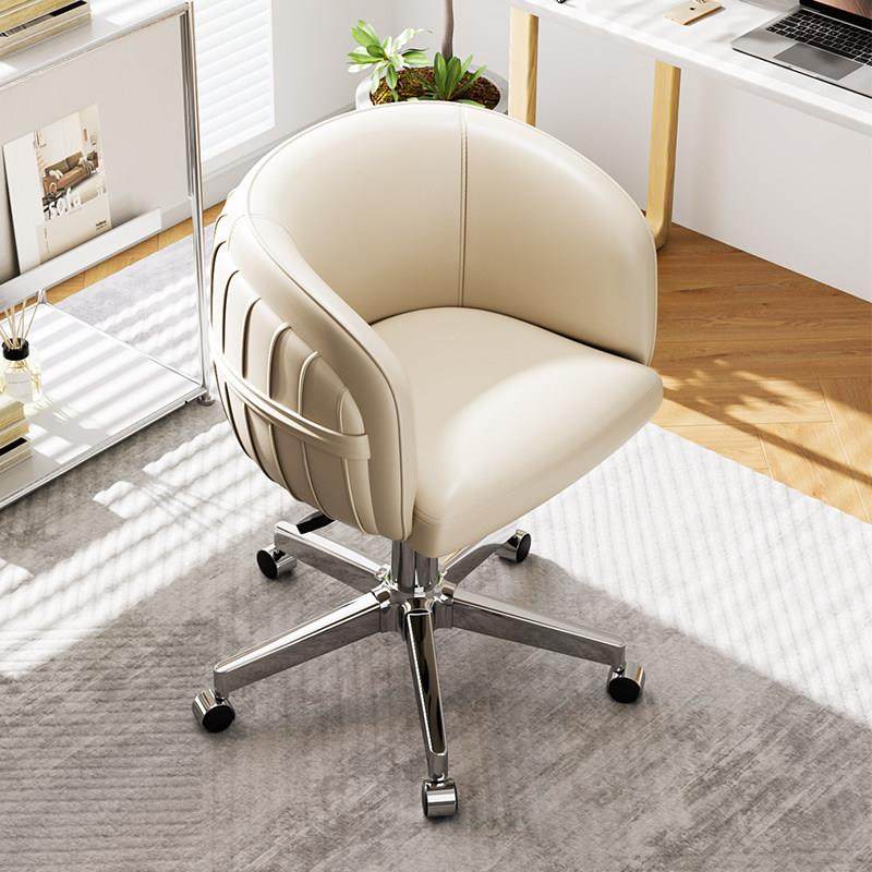 单人沙发电脑椅家用办公座椅舒服久坐旋转化妆椅卧室转椅靠背椅子