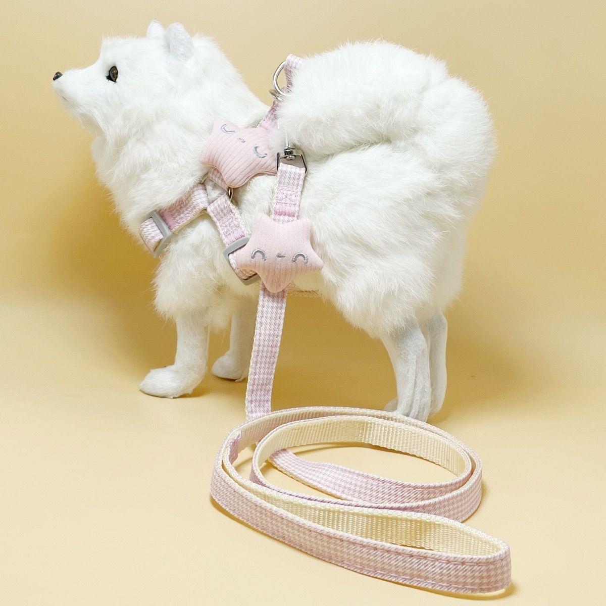 狗狗宠物宠物用品遛狗牵引绳链子绳子背心泰迪背带猫咪小型外出
