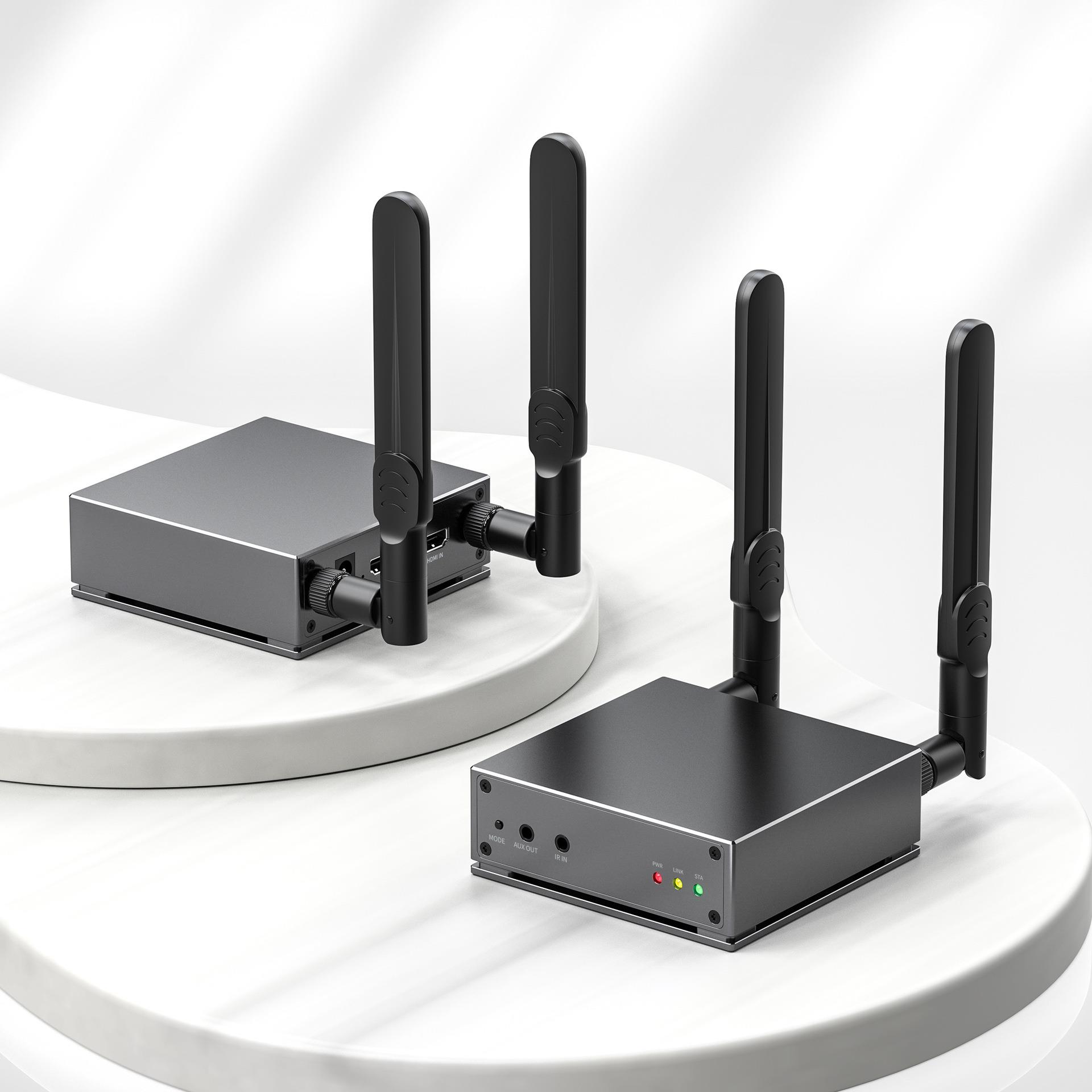 无线HDMI VGA延长器 点对点笔记本电脑传输器同屏器神器企业线R15