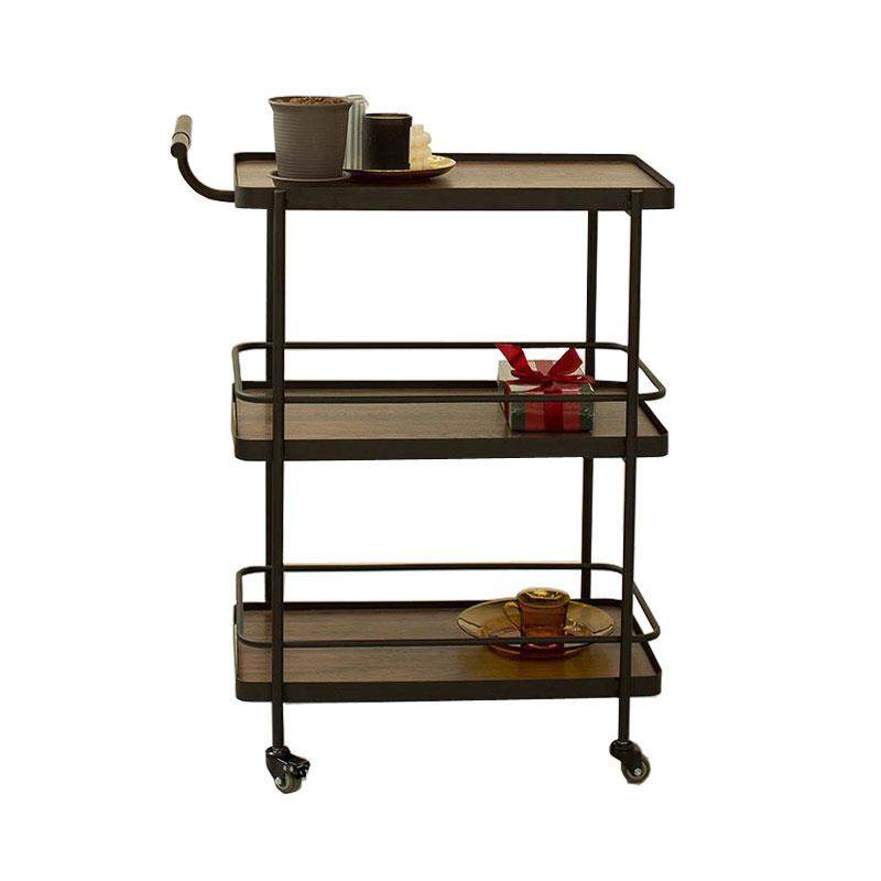 法式覆古黑色边几轻奢高级感中古可移动收纳客厅沙发茶几小推车,住宅家具,移动边几/推车,淘宝优惠券,粉丝福利购,淘宝优惠卷