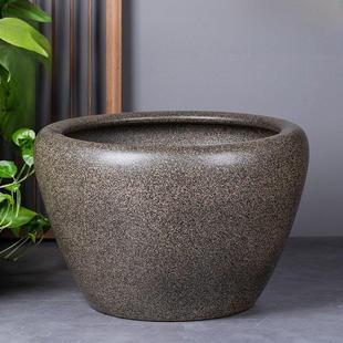 陶瓷缸彷石金鱼盆古法养鱼缸睡莲碗莲阳台庭院大缸深缸水缸荷花盆