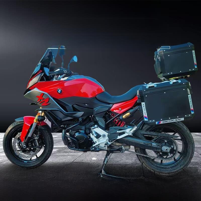 全侧箱适用于Bmw F900Xr三箱尾箱侧箱不锈钢护杆整车改装配件