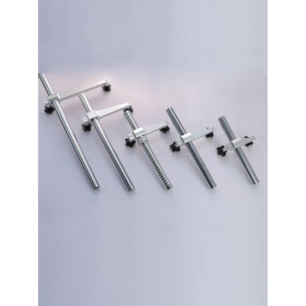 大理石表座配件比测台表杆支架铝夹头百分表支撑高度加长光杆立柱