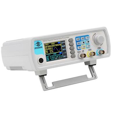 JDS6600全数控双通道DDS函数任意波形信号源发生器频率计计数器