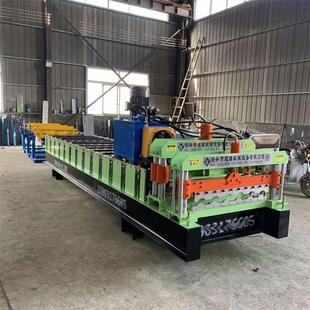 仿树脂瓦压瓦机设备橡塑棉压瓦设备树脂样式彩钢铝瓦全自动压型机