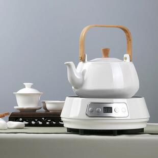 围炉煮茶器电陶炉光波磁炉室内家用茶壶陶瓷玻璃煮茶器煮茶炉套装