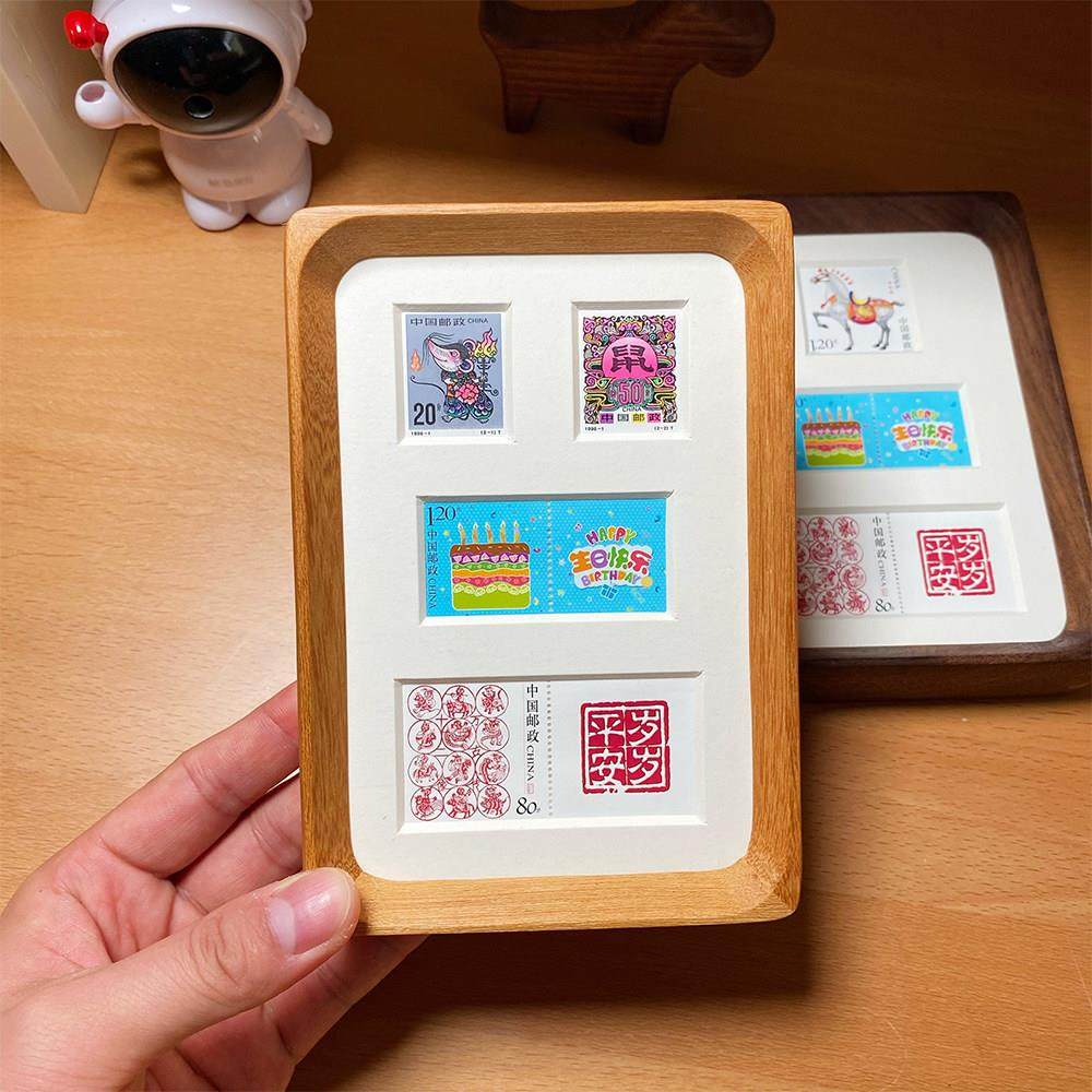 12生肖邮票相框1980-2023摆台送闺密生日礼物实用女孩男士高级感