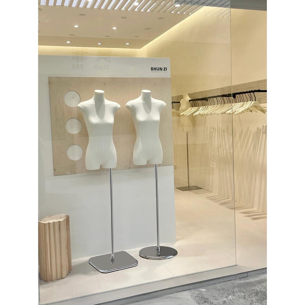 韩版扁身模特展示架女装模特服装店专用小胸平胸假人橱窗人偶人台