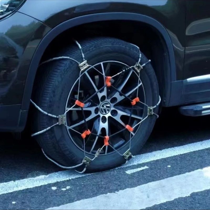 钢丝防滑链SCC东洋王高端车防滑链越野车SUV不伤轮胎正品应急链条