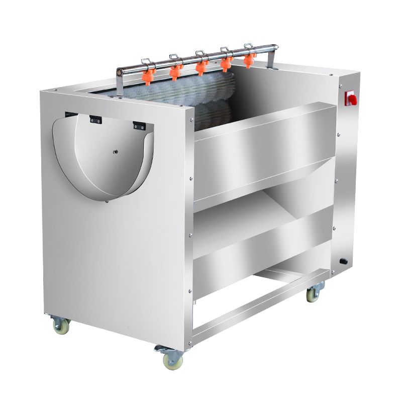 全自动毛刷土豆清洗去皮机商用红薯萝卜莲藕生姜蚝猪蹄清洗脱皮机