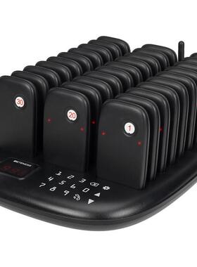 TD175方形取餐器1拖30触摸按键震动排队叫号取餐咖啡厅