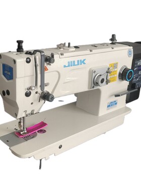 JK-1530D高速自动加油大梭曲折缝缝纫机 人字机三角针拼缝机