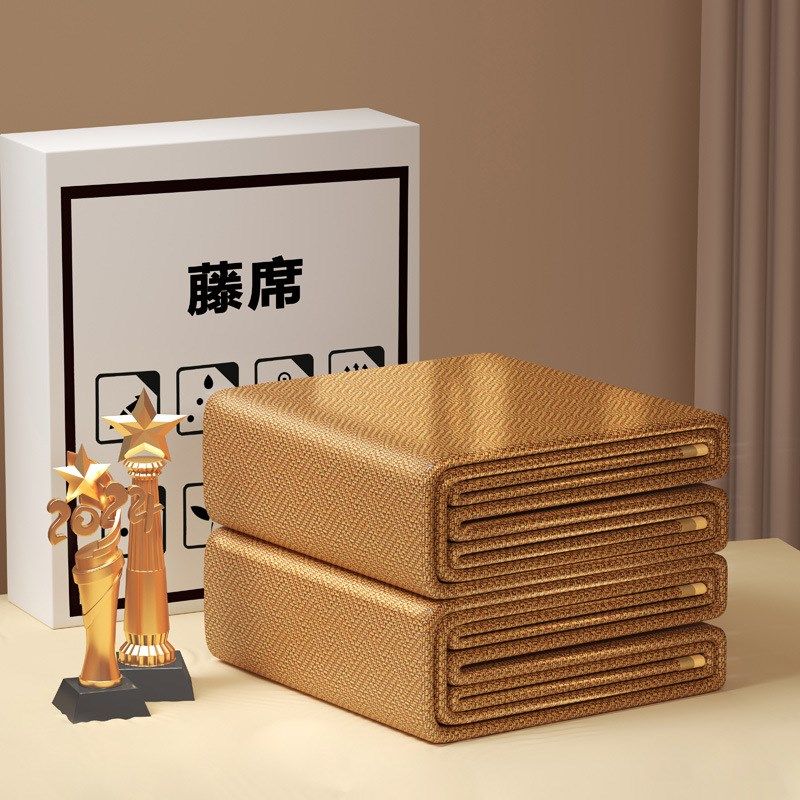 冰藤席床a垫席子夏季软垫2025新款夏天凉垫床褥子可机洗草席凉席,床上用品,藤席,淘宝优惠券,粉丝福利购,淘宝优惠卷