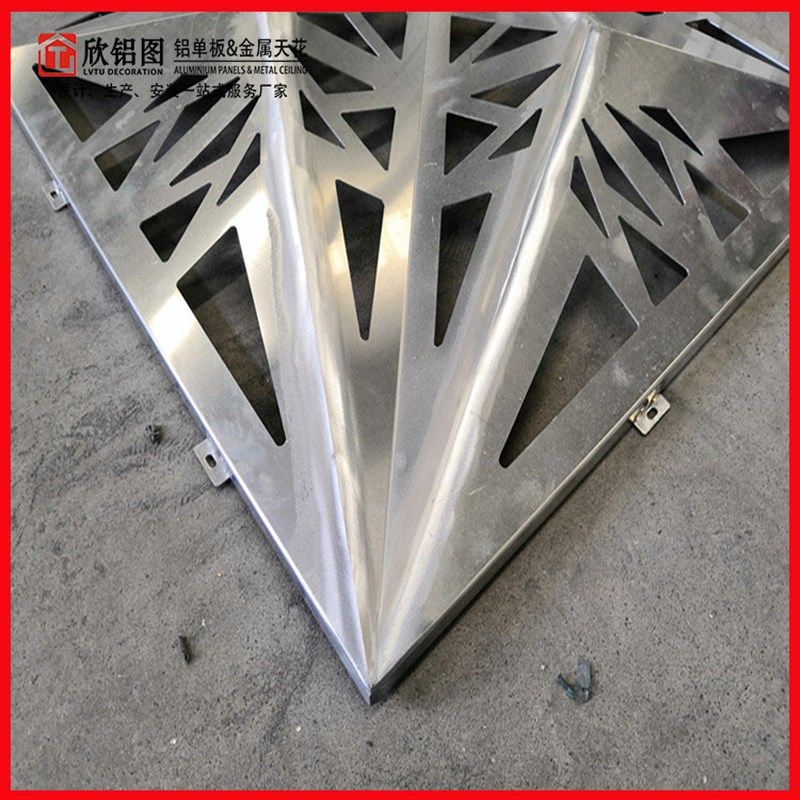 幕墙外立面雕花铝单板镂空造型A厂家定制广告宣传栏铝板氟碳烤漆