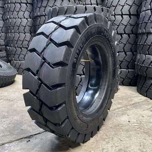 杭叉柳工工业叉车实心轮胎 前进 7.50 6.50OB503花纹