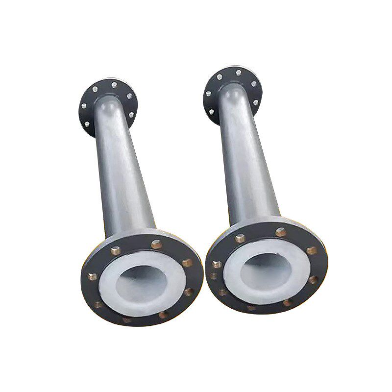 定制衬氟a管道衬塑管道聚四氟乙烯钢衬四氟管道衬氟直管衬氟管道