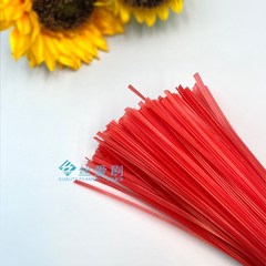 洗车专用红色PlE3V可开花扁丝 4.5x950mm