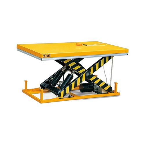 电动升降b平台 固定式液压升降车 双油缸家用升降机 全电动平台车