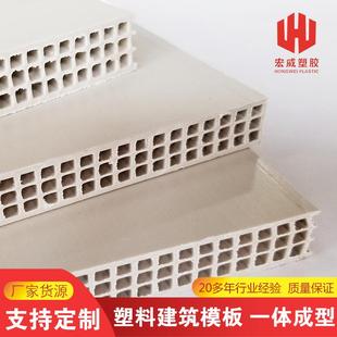 中空塑料建筑模板PP中空板墙体模板生产厂家保温