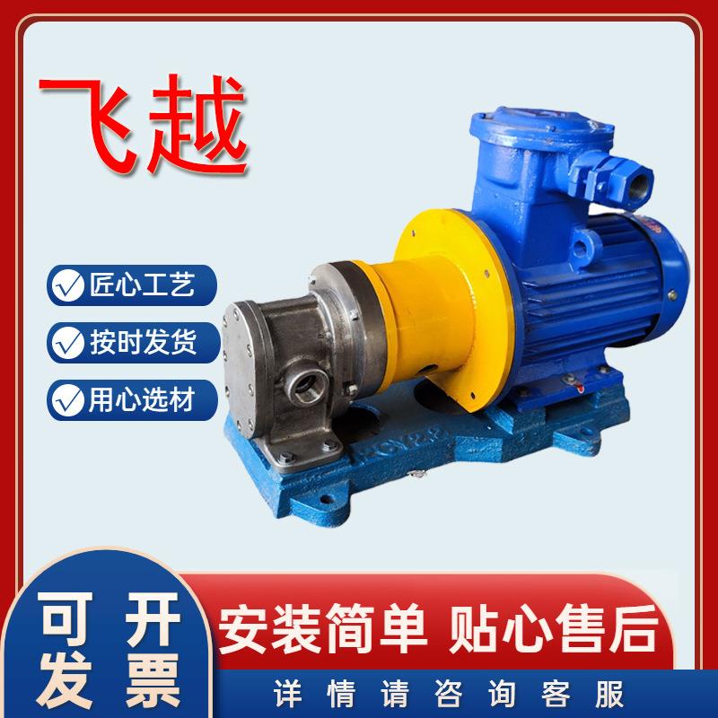 2CY不锈钢磁力齿轮泵无泄漏供应电动卧式304材质输送泵